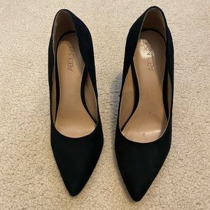 Abound Black Faux Leather Pump Heels